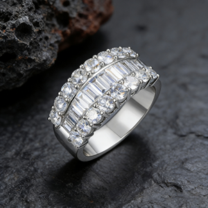 CUSTOM 9K10K14K18K SOLID GOLD LAB GROWN CVD IGI DIAMOND ENGAGEMENT PARTY FASHION RING for MEN WOMEN - Product Image 2