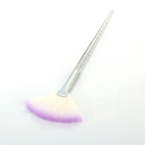 Nouveauté 2026 Pinceaux éventail pour le visage, outils de maquillage avec manche, applicateurs pour gels faciaux à l'acide et à l'argile, pinceaux éventail de beauté et <span class=keywords><strong>spa</strong></span> pour le visage - Product Image 1