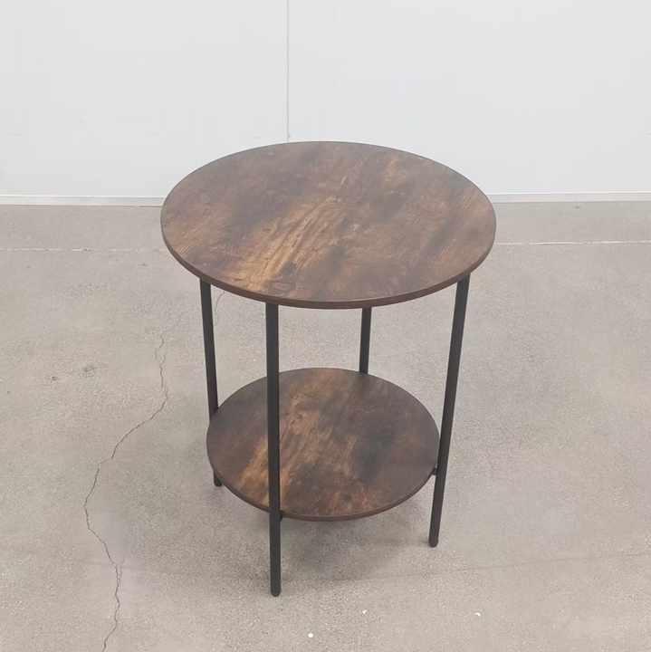 Living Room Wooden Rustic Wood Sofa Side Table Modern Simple ...