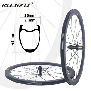 <span class=keywords><strong>Vélo</strong></span> <span class=keywords><strong>de</strong></span> route 700C en fibre <span class=keywords><strong>de</strong></span> carbone, 46 mm/60 mm, ultra-léger, frein à disque à blocage central, rayons en fibre <span class=keywords><strong>de</strong></span> carbone 3,7 mm, jeu <span class=keywords><strong>de</strong></span> roues HG/XDR Freehub - Product Image 4