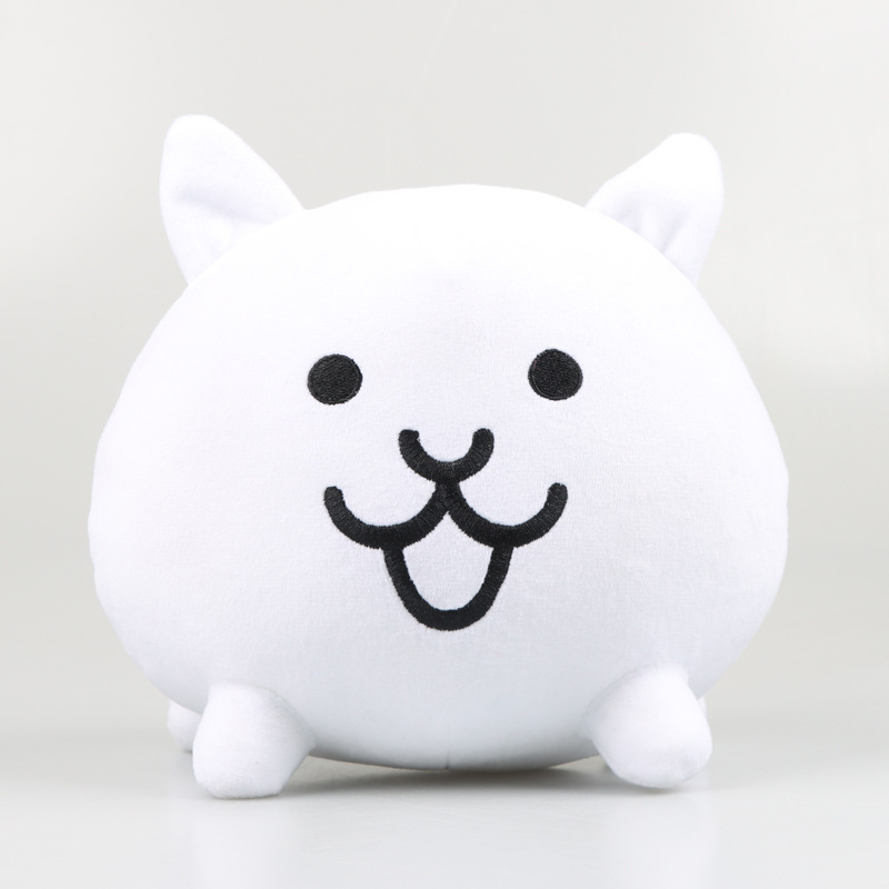 かわいいアニメ漫画ゲームキャラクターぬいぐるみ白猫猫