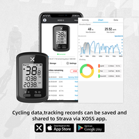 XOSS Komputer Sepeda G Plus Nirkabel GPS Speedometer Tahan Air Sepeda Jalan MTB Sepeda Stopwatch