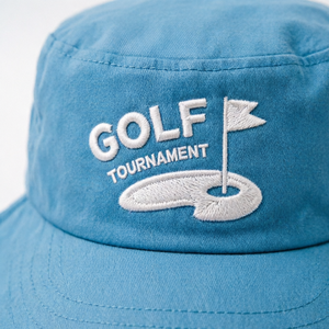 Sombrero de Golf de Sarga de Algodón, Gorra de Verano para Exteriores, Pesca, Regalo, Sombrero de Sol Azul - Product Image 2