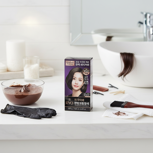 Ryo Uachae Stylish Gray Fish Cream, Color Temporal para el Cabello en Espuma Coreana, Tono Marrón Oscuro 4N (120G) 8806390524605 para Todo Tipo de Cabello - Product Image 3