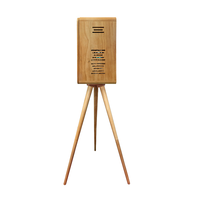Coque magnétique en bois pour iPad, cabine photo portable pour tablette avec étui de transport pour location événementielle (mariages, fêtes)