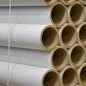 Núcleo de papel de gran diámetro y pared gruesa de 76 x 8 x 310 mm para bobinado de cables de alimentación, tubo cilíndrico de cartón kraft vacío, exportación directa - Product Image 1