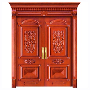 <span class=keywords><strong>Porte</strong></span> <span class=keywords><strong>en</strong></span> <span class=keywords><strong>bois</strong></span> <span class=keywords><strong>massif</strong></span> de luxe sculptée de style europé<span class=keywords><strong>en</strong></span> utilisée pour l'<span class=keywords><strong>entrée</strong></span> principale de la <span class=keywords><strong>porte</strong></span> de sécurité de la maison - Product Image 3