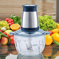 Hachoir à viande électrique en acier inoxydable silencieux, pilon à igname pour le Nigeria, mixeur Fufu, capacités 2L, 4L, 6L, 10L, usage domestique