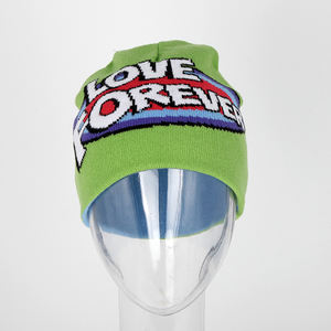 Пользовательский Логотип Y2k графический дизайн по всей фотографии печать жаккардовая Трикотажная двусторонняя уличная одежда без складывания шапка с черепом Шапка-бини - Product Image 6