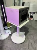 Stand Printer Foto Booth Portabel Tahan Air Berbahan Logam Awet, Dapat Diputar 360 Derajat, Dilengkapi Wi-Fi untuk iPad, Menawarkan Banyak Diskon, Selamat Datang