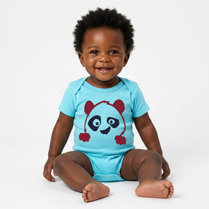 Fabricante de Tirupur, India: ¡Gran oferta! Pelele/mono/bodysuit unisex de algodón 100% orgánico teñido a medida, antiarrugas, ideal para verano. - Product Image 1