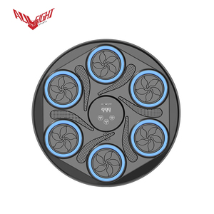 Cible de boxe intelligente ALLFIGHT 2026 avec synchronisation musicale et compteur de coups lumineux LED, entraîneur mural - Product Image 1