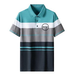 Polo à manches courtes d'été de haute qualité avec logo personnalisé OME, design imprimé, coton et polyester. - Product Image 1