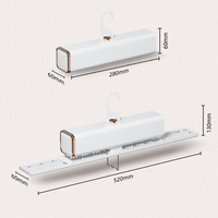 Cintre intelligent pliable de sèche-linge électrique portatif avec la matière plastique de ménage de chauffage de voyage nouveau design