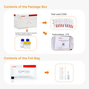 Kit de <span class=keywords><strong>test</strong></span> rapide d'oxytétracycline (OTC) pour détecter la contamination de la viande, du lait, du miel et des œufs - Product Image 2