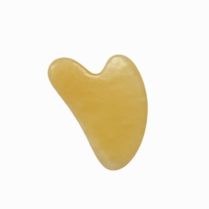 Planche Gua Sha en Onyx Jaune Naturel Bestseller, Grattoir Gua Sha en Jade - Product Image 4