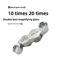 Folding Jewelry-Identification Special Magnifier 30x 30mm Diameter 30x21/20x21/10x21 Sizes Portable Mini Handheld No Lens