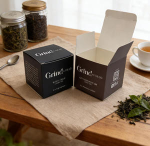 Scatole per Tè Eleganti Personalizzate, Confezioni di Alta Qualità in Cartone per Tè - Product Image 1