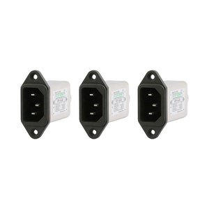 Viip IEC 220V AC EMI thấp thông qua bộ lọc thụ động Ổ cắm điện cắm với RFI (LC RC mạng) - Product Image 6