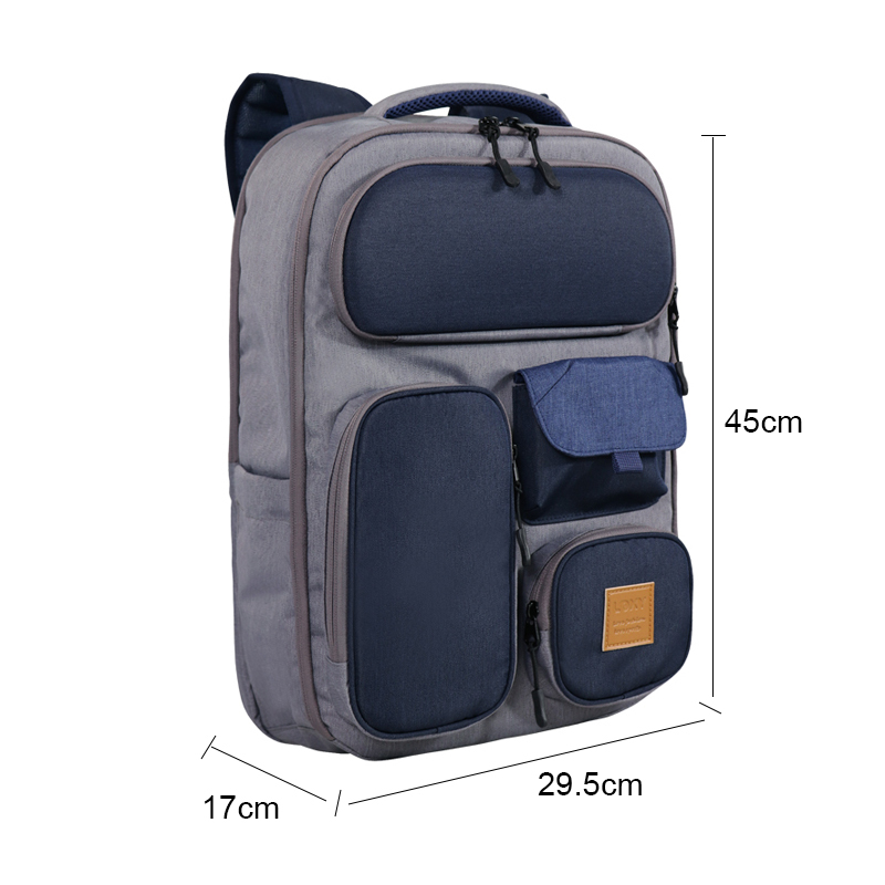 AMBOR Anti-Theft Laptop Backpack | 17.3 Inch | USB Charging Port | Password Lock | Travel & Business Bag - View #2