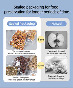 Sacs sous vide transparents en PE <span class=keywords><strong>de</strong></span> qualité alimentaire, sacs d'emballage en polyéthylène laminé pour saucisses, bacon, fromage, steak surgelés - Product Image 4