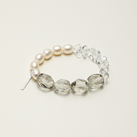 Bracelets en perles ASACRYL blanc naturel, accessoires Feng Shui tendance, bijoux à la mode pour anniversaire