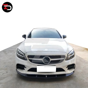 Kit de carrocería con faldones laterales para parachoques delantero, difusor de parachoques trasero para <span class=keywords><strong>Mercedes</strong></span> Clase C C205 <span class=keywords><strong>Coupe</strong></span> C63 C200 C300, cambio a estilo ZD - Product Image 5