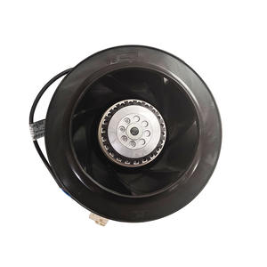ebmpapst R2E225-BE51-13 115V 185W 1.62A 3000RPM Moteur à courant alternatif à roulement à billes avec roue à aubes motorisée, inverseur AB, 225mm, OEM/ODM, refroidissement centrifuge - Product Image 1