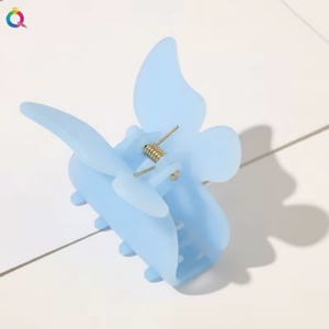 Vendita calda di tendenza alla moda con fiocco in resina di paillettes tessuto con perline glitterato a becco d'anatra 5cm graziosa decorazione per bambini per ragazze - Product Image 1