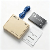 Hot 4K 60fps Video Capture Card for HDTV USB 3.0 Device for X-box & PS/4 Live Streaming & Gaming MP4 Recording Format