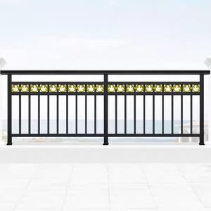 Panneau de clôture et portail en acier galvanisé <span class=keywords><strong>noir</strong></span> 6x8 pieds, écologique, pour extérieur, avec service de modélisation 3D certifié ISO9001/CE - Product Image 6