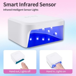 Best Sell Portable <b>Plug</b>-<b>in</b> Mini Nail Gel Curing Machine 48W UV LED Nail <b>Light</b> with Quick Dry Power Supply - Product Image 4