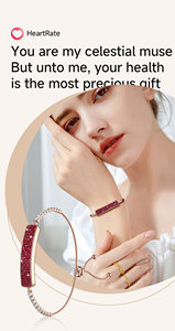 Pulsera Inteligente para Mujer, Estilo 2026, B5, IP67, Resistente al Agua, Monitor de Ritmo Cardíaco, Monitor de Actividad, Sin Pantalla, de Zinc - Product Image 2