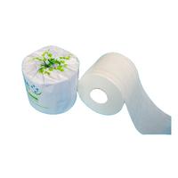 Papier toilette en bambou en gros d'usine, papier toilette 2/3/4 plis, rouleau de papier toilette doux, fabricant de papier toilette