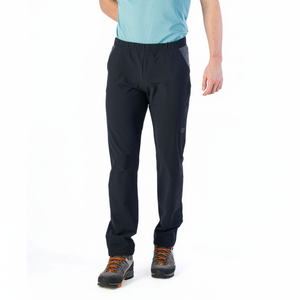Pantaloni leggeri per Sport invernali Arunzo da uomo traspiranti taglie forti Softshell pantaloni antivento stampati in poliestere intrecciato a pieghe in vita - Product Image 2