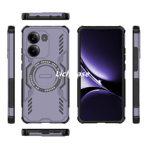 Lichicase <span class=keywords><strong>เคส</strong></span>ป้อง<span class=keywords><strong>กัน</strong></span>แม่เหล็กสำหรับ Xiaomi poco <span class=keywords><strong>X7</strong></span> <span class=keywords><strong>X7</strong></span> <span class=keywords><strong>Pro</strong></span> ฝาหลังมีรูระบายอากาศได้ดีดีไซน์หรูหรา - Product Image 4