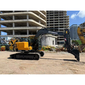 Nouvelle pelle sur chenilles de 8 tonnes HX80HD, moteur Yanmar haute performance pour les projets de construction et d'ingénierie routière municipale - Product Image 1