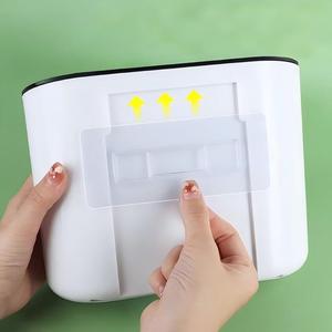 Crochets muraux adhésifs transparents ultra-résistants sans perçage, autocollants de remplacement pour porte-serviettes de salle de bain et étagères de rangement de cuisine - Product Image 1