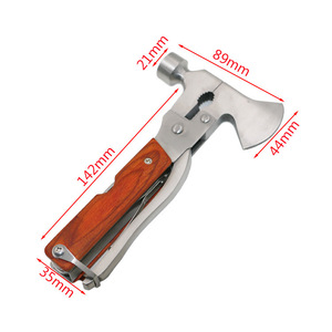 Equipo de Supervivencia de Seguridad para Emergencias al Aire Libre Multifuncional, Martillo de Escape de Rescate para Vehículos, Hacha Multiusos, Rompeventanas - Product Image 3