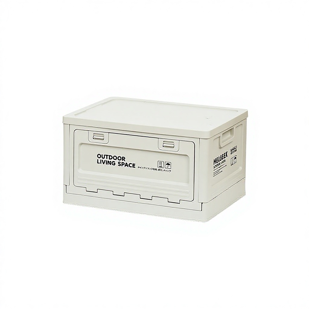 Couvercle en plastique-50L/blanc