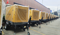 Groupe électrogène diesel silencieux Cummins durable de 50 kW, 62,5 kVA, triphasé, 50 Hz/60 Hz, pour la construction, groupe électrogène mobile monté sur remorque