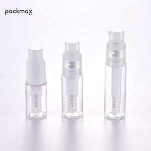 Transparent plastic PET talcum powder spray <b>bottle</b>, skin-use spiral powder <b>pump</b> care - Product Image 4