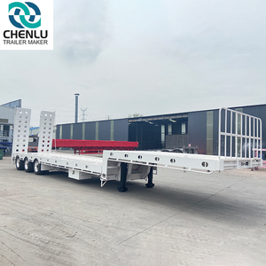 ऑस्ट्रेलियाई शैली त्रि-एक्सल 50 टन खच्चर एक्सल खुदाई परिवहन गोवेक हाइड्रोलिक लोबी कम लोडर अर्ध ट्रक ट्रेलर - Product Image 6