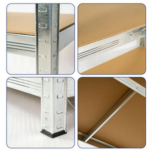 Fabriek Heavy Duty Boltless Planken Gegalvaniseerd Stapelbaar Magazijn Stellingsysteem Multifunctionele Metalen Planken - Product Image 2