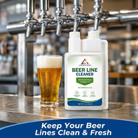 Détergent Nettoyant Écologique 1L pour Usine, Nettoyant Liquide en Profondeur pour Ligne de Production de Bière