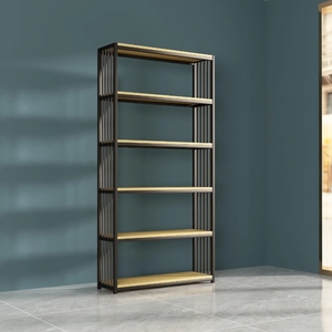 Étagère de présentation lumineuse de luxe pour salon de beauté, présentoir de cosmétiques, soins des ongles et de la peau, meuble de rangement pour magasin - Product Image 2