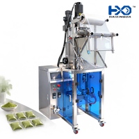 Machine d'emballage automatique de poudre de type vis sans fin fiable avec cadre de sécurité, emballage entièrement automatique de sachets pour diverses poudres alimentaires sèches