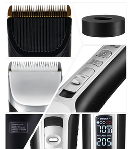 Tondeuse à cheveux sans fil professionnelle Link Beauty, batterie lithium-ion allemande 2200 mAh 3,7 V, lame de coupe dégradée, tondeuse électrique, tondeuse à gazon en céramique - Product Image 2