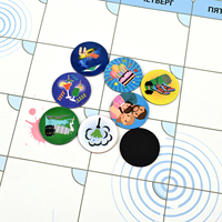 Grand tableau magnétique auto-adhésif écologique Forme personnalisée Tableau de renforcement positif pour enfants Ressource parentale à domicile