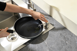 Éviers de cuisine haut de gamme en acier inoxydable 304, évier de cuisine simple fait main de luxe, évier de cuisine moderne - Product Image 6